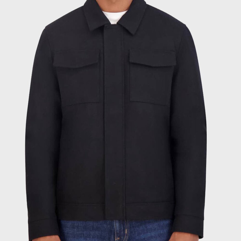 Nautica NWOT Water Resistant Wool Blend Coat